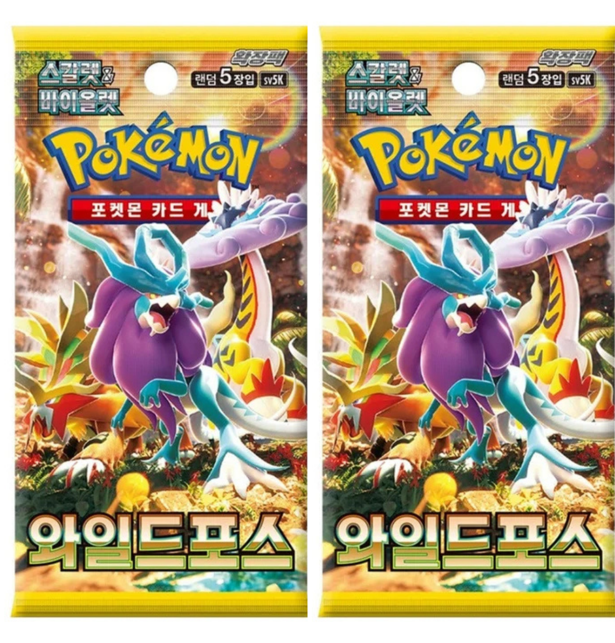 Wild Force (KOR) Pokemon TCG